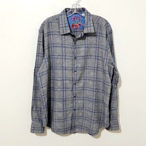 Robert Graham London Eye Classic Fit Long Sleeve Shirt Geometric